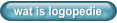 wat is logopedie