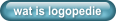 wat is logopedie