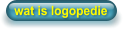 wat is logopedie