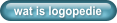 wat is logopedie